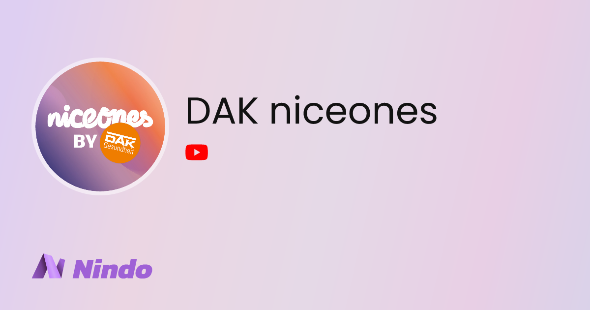 DAK niceones – Nindo Channel Statistics & Analytics from YouTube